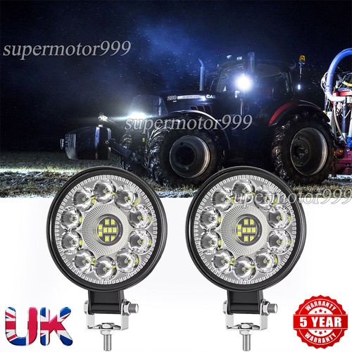 Round led work light - round,