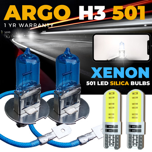 Xenon white 100w headlight - white,