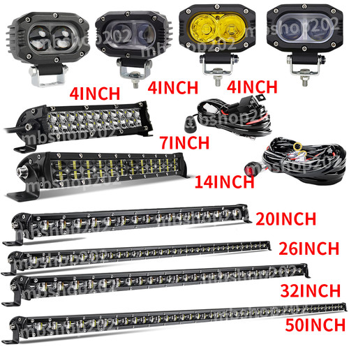 Led work light bar flood - led,