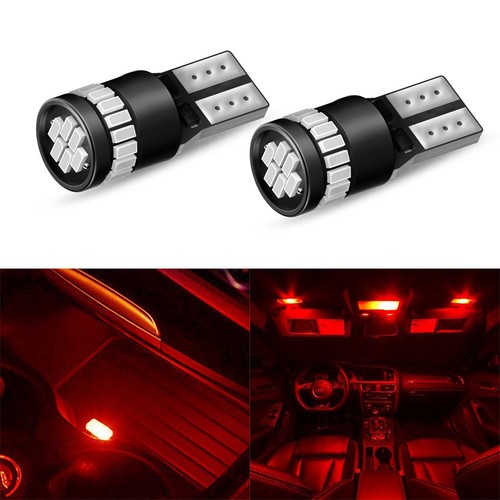 501 t10 w5w - w5w, red