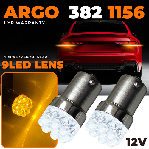 382 led orange amber 1156 - 382,