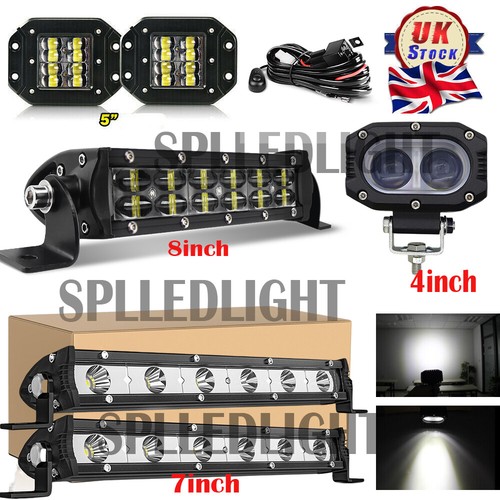 Led work light bar - bar, spot